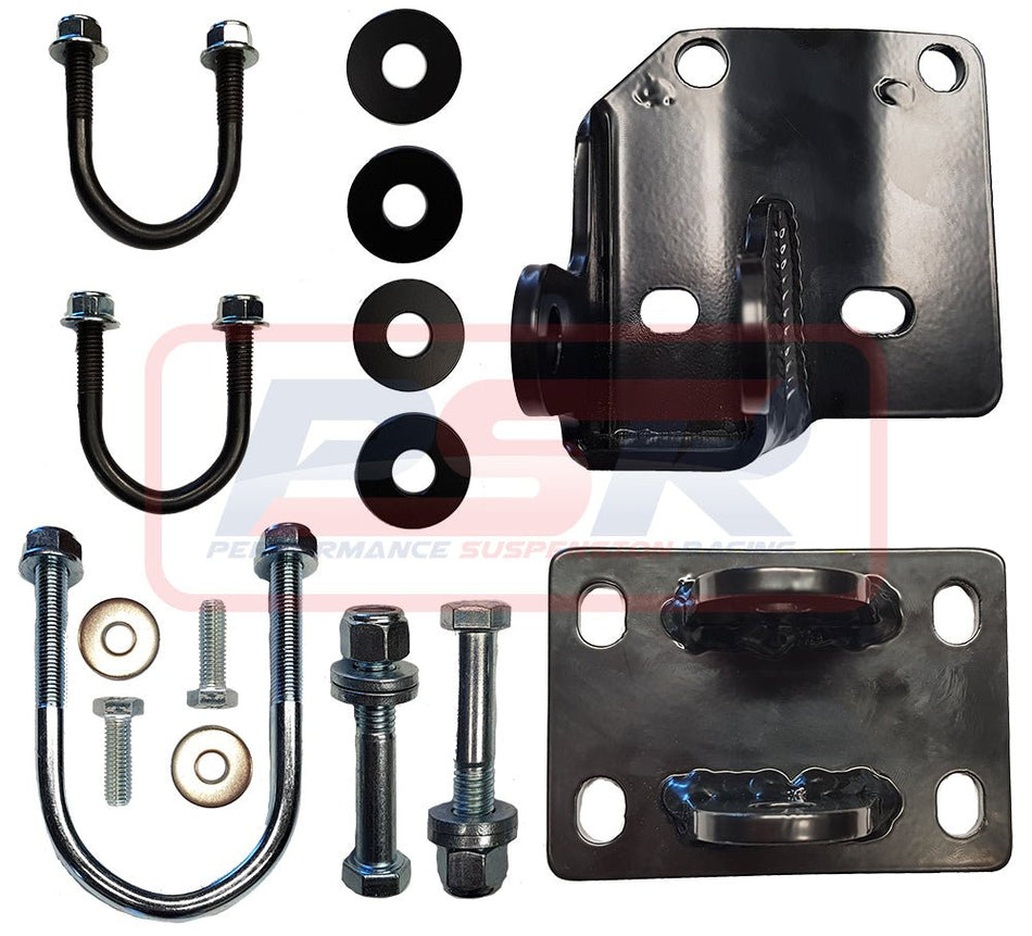 PSR - Performance Suspension Racing - Nissan Patrol (1988 - 1997) PSR GQ - GU Steering Damper High Clearance Relocation Bracket (Suits Fox/Kings 1/2' heims)(Suits 35 - 38mm Bar) - 4X4OC™ | 4x4 Offroad Centre