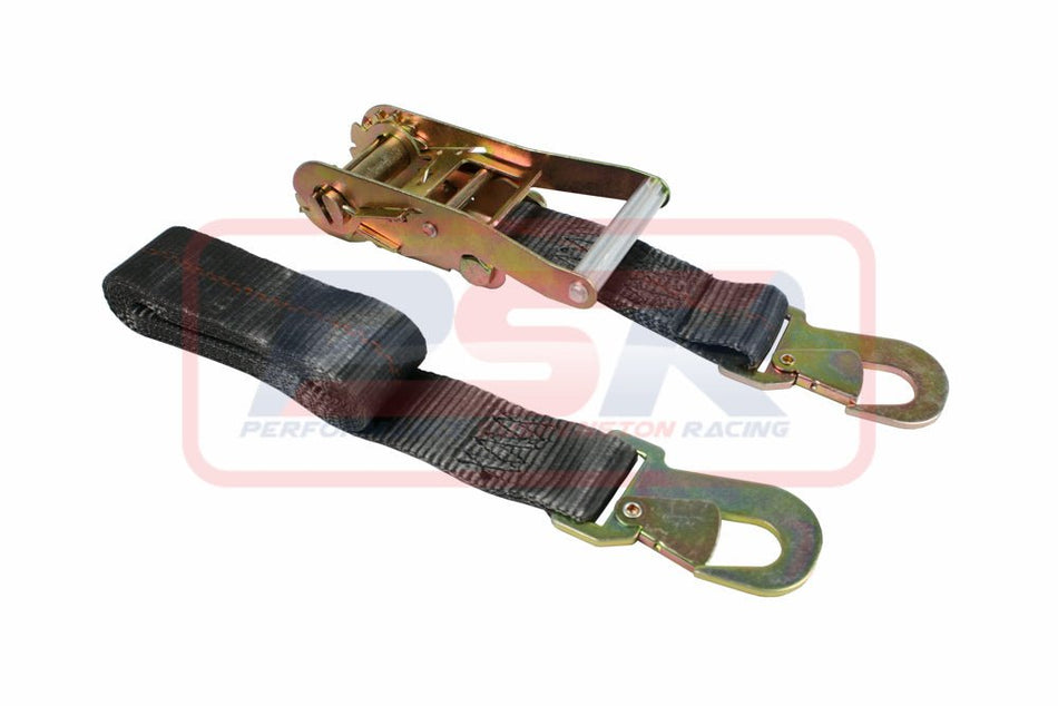 PSR - Performance Suspension Racing - PSR Accessory Ratchet Strap (Straight Hook) PSR - 4X4OC™ | 4x4 Offroad Centre
