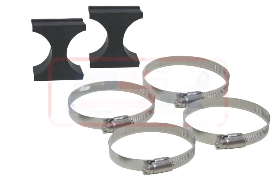 PSR - Performance Suspension Racing - Remote Reservoir Flat Mounting Rubber Mount and Clamp (pack of 2 for 1 resi) PSR - 4X4OC™ | 4x4 Offroad Centre