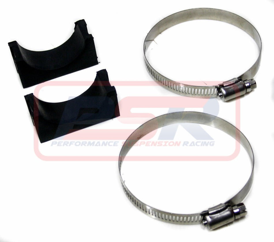 PSR - Performance Suspension Racing - Remote Reservoir Flat Mounting Rubber Mount and Clamp (pack of 2 for 1 resi) PSR - 4X4OC™ | 4x4 Offroad Centre