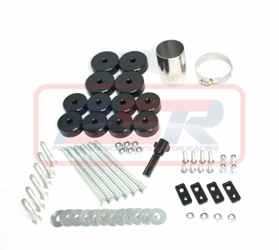 PSR - Performance Suspension Racing - Toyota Hilux (2005 - 2015) PSR N70 05 - 15 1' Body Lift Kit (Dual Cab with Tray) - 4X4OC™ | 4x4 Offroad Centre