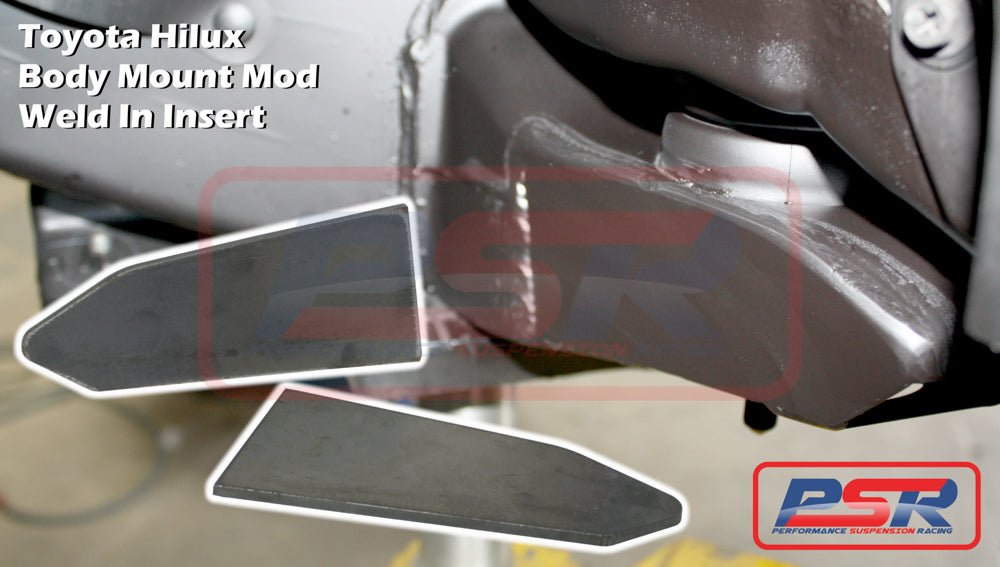 PSR - Performance Suspension Racing - Toyota Hilux (2005 - 2015) PSR N70 05 - 15 Body Mount Mod Weld In Insert - 4X4OC™ | 4x4 Offroad Centre