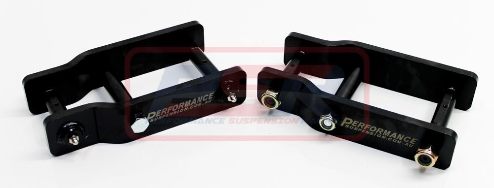 PSR - Performance Suspension Racing - Toyota Hilux (2005 - 2015) PSR N70 2005 - 2015 Extended Shackles 2' Lift - 4X4OC™ | 4x4 Offroad Centre