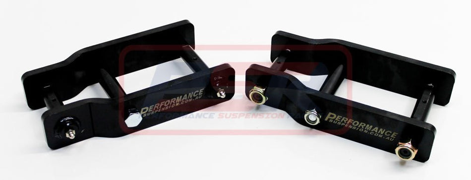 PSR - Performance Suspension Racing - Toyota Hilux (2005 - 2015) PSR N70 2005 - 2015 Extended Shackles 2' Lift - 4X4OC™ | 4x4 Offroad Centre