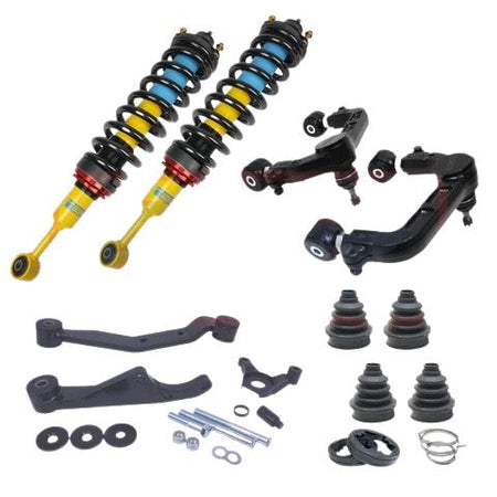 PSR - Performance Suspension Racing - Toyota Hilux (2015 - 2023) N80 PSR BILSTEIN Front 2 - 4' Adjustable Lift Kit (Adjustable Struts, diff drop, control arms) - 4X4OC™ | 4x4 Offroad Centre
