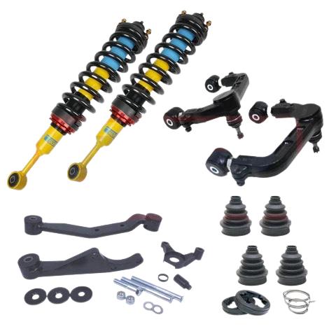 PSR - Performance Suspension Racing - Toyota Hilux (2015 - 2023) N80 PSR BILSTEIN Front 2 - 4' Adjustable Lift Kit (Adjustable Struts, diff drop, control arms) - 4X4OC™ | 4x4 Offroad Centre