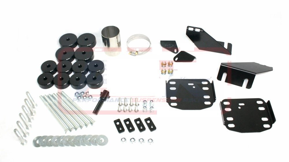 PSR - Performance Suspension Racing - Toyota Hilux (2015 - 2023) PSR N80 16 - on 1' Body Lift Kit (Dual Cab with Tray) - 4X4OC™ | 4x4 Offroad Centre