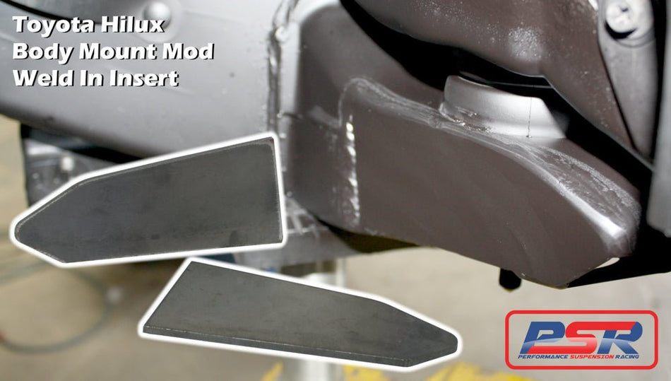 PSR - Performance Suspension Racing - Toyota Hilux (2015 - 2023) PSR N80 16 - On Body Mount Mod Weld In Insert - 4X4OC™ | 4x4 Offroad Centre