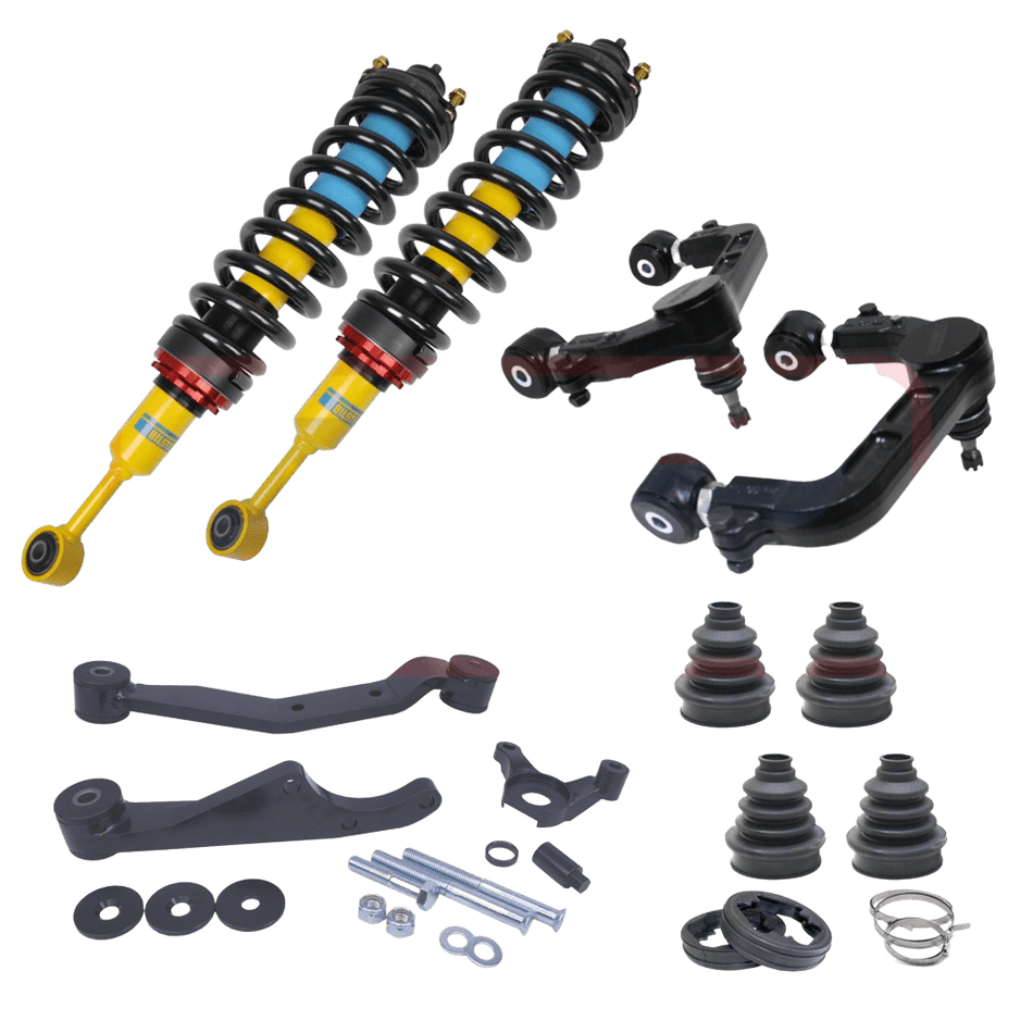 PSR - Performance Suspension Racing - Toyota Hilux (2015 - 2023) PSR N80 Bilstein 4' Front Lift Kit - 4X4OC™ | 4x4 Offroad Centre