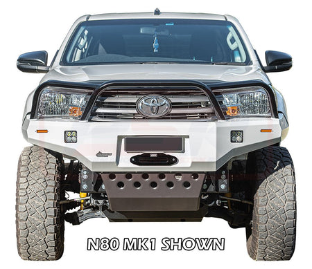 PSR - Performance Suspension Racing - Toyota Hilux (2018 - 2020) PSR N80 MK1 - MK2 2016 - 4/2020 Ambush Triple Hoop Bullbar - 4X4OC™ | 4x4 Offroad Centre