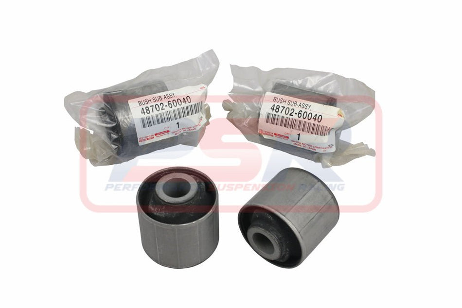 PSR - Performance Suspension Racing - Toyota Landcruiser (1990 - 2016) PSR Landcruiser Rubber Rear Lower Trailing Arm Bush Set 48702 - 60040 - 4X4OC™ | 4x4 Offroad Centre