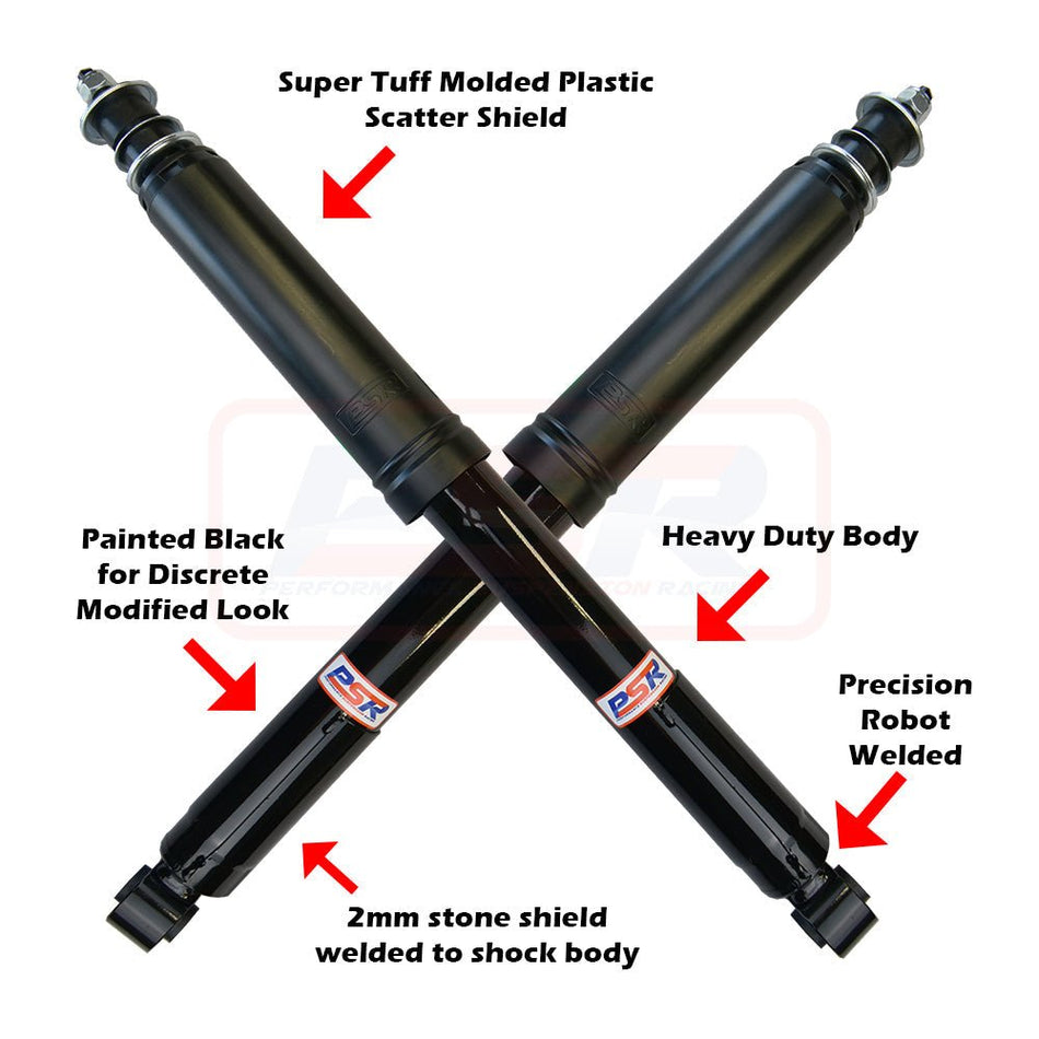 PSR - Performance Suspension Racing - Toyota Landcruiser 200 Series (2007 - 2020) PSR PSR TTG Rear 2 - 3' Shock Absorber - PAIR - 4X4OC™ | 4x4 Offroad Centre