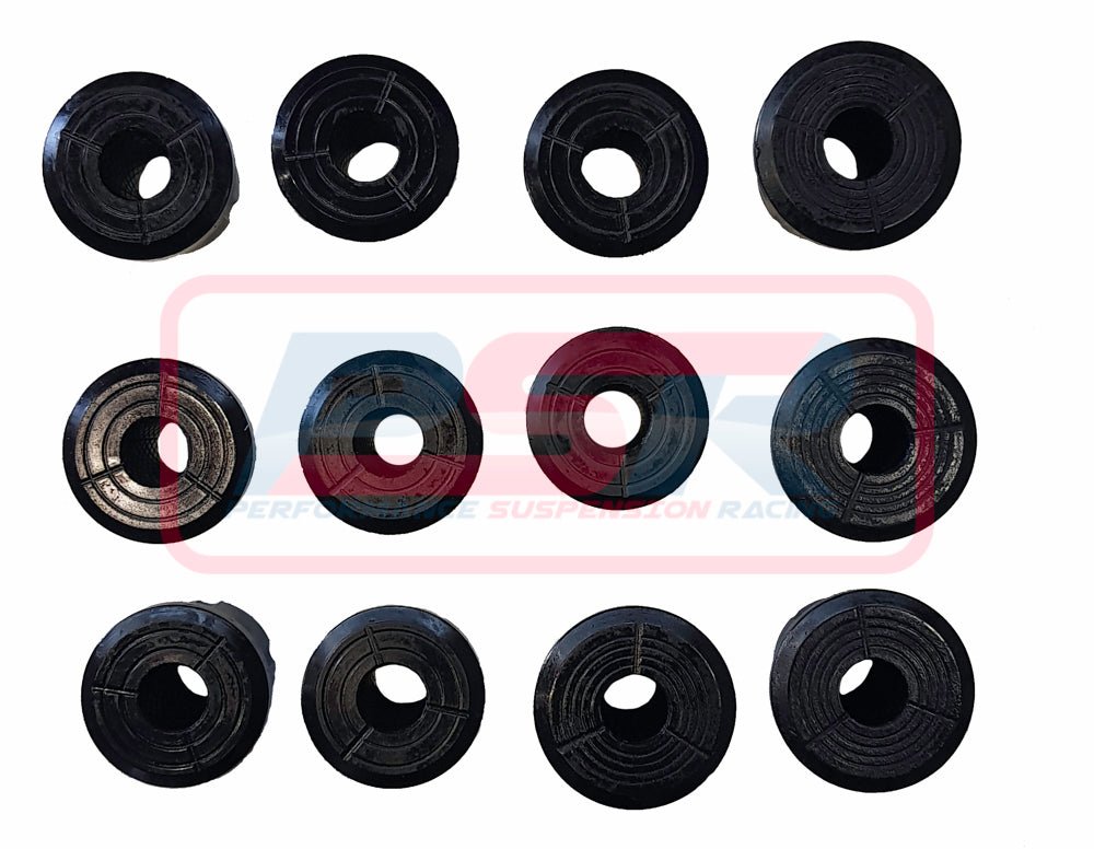 PSR - Performance Suspension Racing - Toyota Landcruiser 70 Series (1999 - 2020) PSR 70 76 78 79 Series Rear Leaf Polyurethane Bush Kit - 4X4OC™ | 4x4 Offroad Centre
