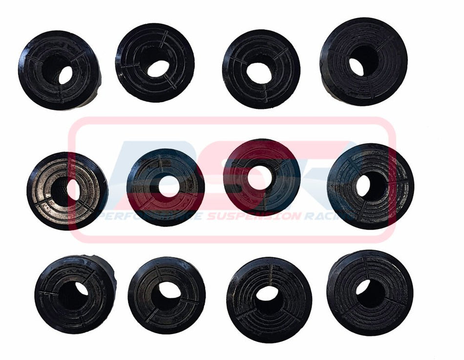 PSR - Performance Suspension Racing - Toyota Landcruiser 70 Series (1999 - 2020) PSR 70 76 78 79 Series Rear Leaf Polyurethane Bush Kit - 4X4OC™ | 4x4 Offroad Centre