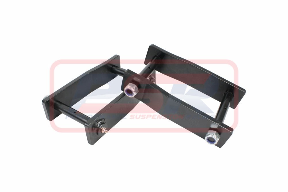 PSR - Performance Suspension Racing - Toyota Landcruiser 70 Series (1999 - 2020) PSR 76/78/79 Extended Shackles 2' (110mm standard length) - 4X4OC™ | 4x4 Offroad Centre
