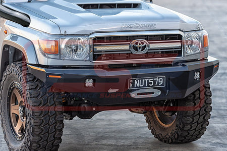 PSR - Performance Suspension Racing - Toyota Landcruiser 70 Series (1999 - 2020) PSR Ambush Hoopless Bullbar - 4X4OC™ | 4x4 Offroad Centre