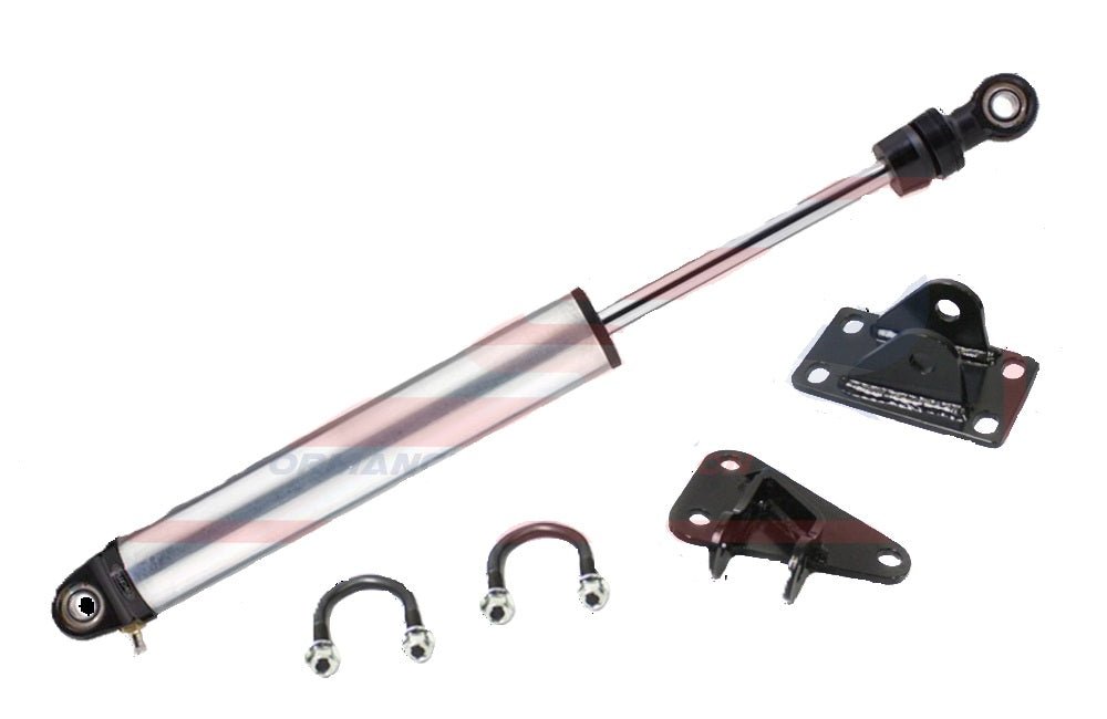 PSR - Performance Suspension Racing - Toyota Landcruiser 70 Series (2007 - 2024) Toyota Landcruiser 70 Series Radflo 10' Steering Damper & Bracket Kit - 4X4OC™ | 4x4 Offroad Centre