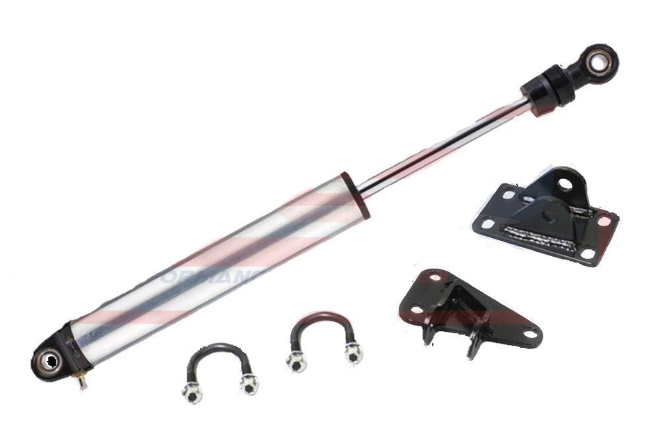 PSR - Performance Suspension Racing - Toyota Landcruiser 70 Series (2007 - 2024) Toyota Landcruiser 70 Series Radflo 10' Steering Damper & Bracket Kit - 4X4OC™ | 4x4 Offroad Centre