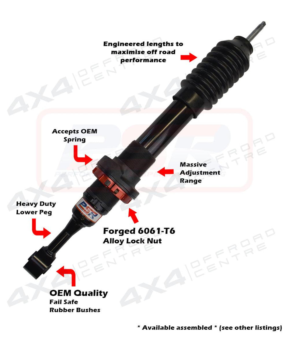 PSR TTG Toyota Front Adjustable Shock Absorber-4x4 Offroad Centre