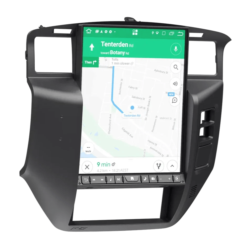 PVS Automotive - 12.1 inch Multimedia Headunit to suit Nissan Y61 GU Patrol 2004 - 2016 **PRE - ORDER** - 4X4OC™ | 4x4 Offroad Centre