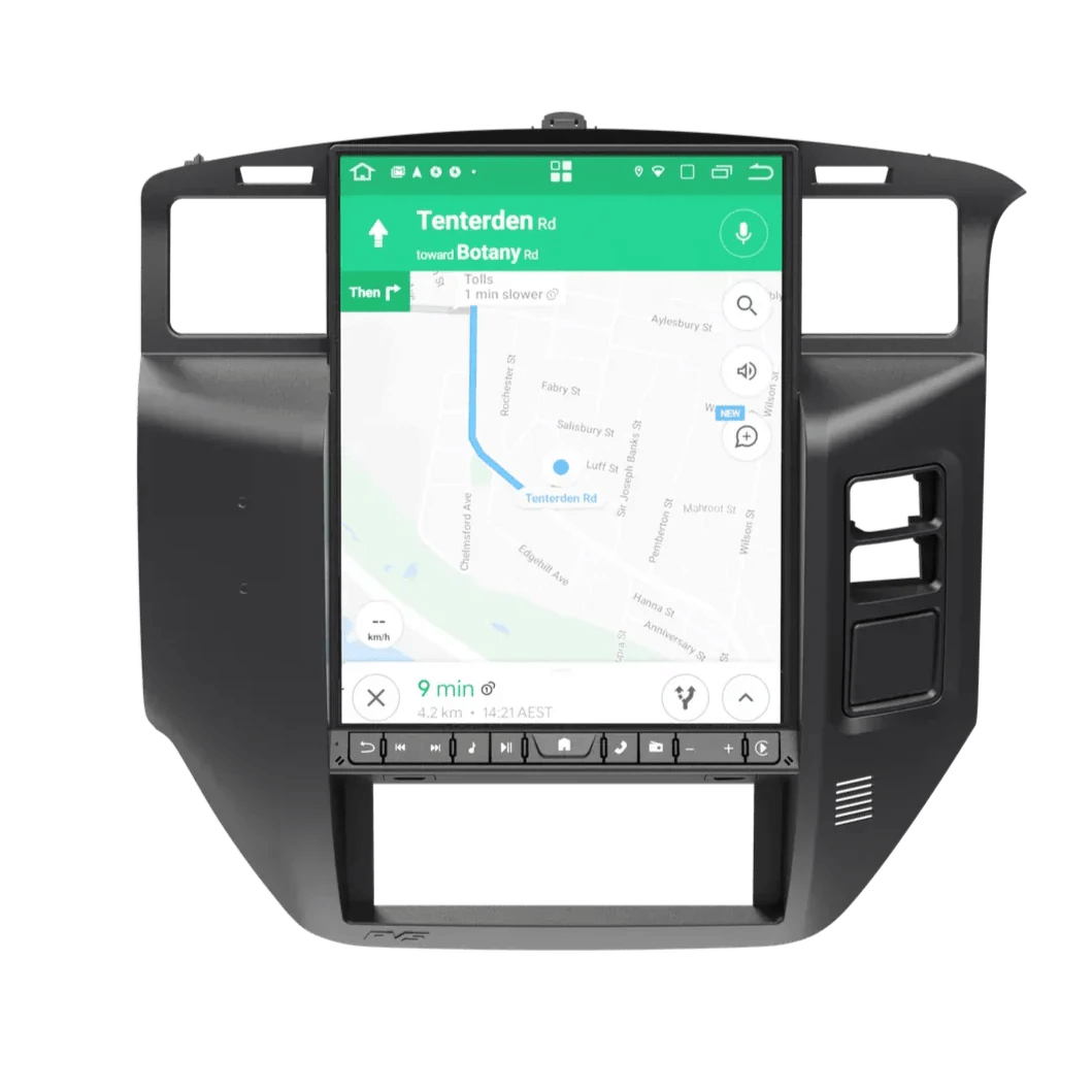 PVS Automotive - 12.1 inch Multimedia Headunit to suit Nissan Y61 GU Patrol 2004 - 2016 **PRE - ORDER** - 4X4OC™ | 4x4 Offroad Centre