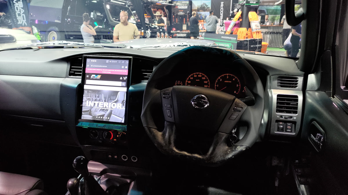 PVS Automotive - 12.1 inch Multimedia Headunit to suit Nissan Y61 GU Patrol 2004 - 2016 **PRE - ORDER** - 4X4OC™ | 4x4 Offroad Centre
