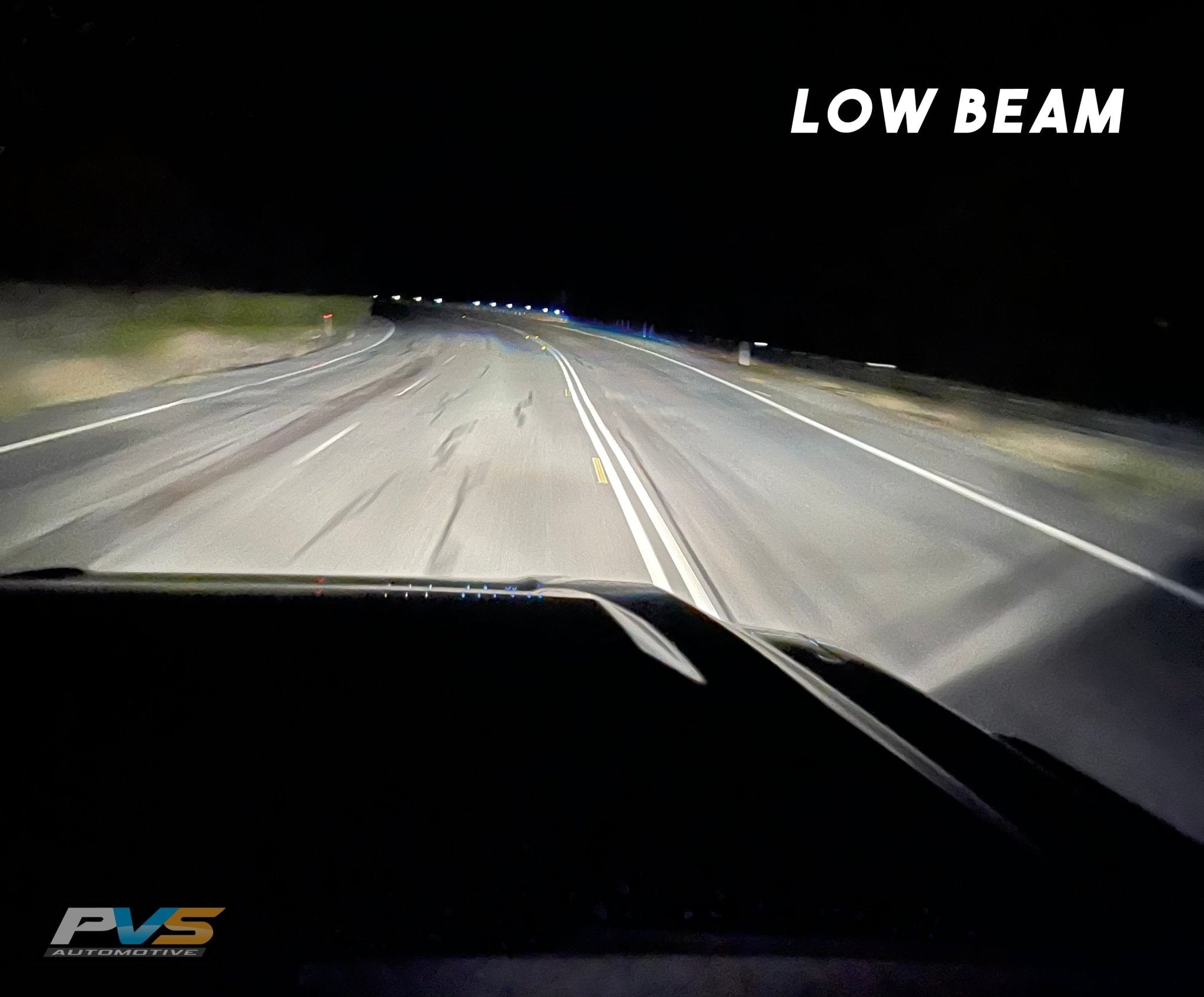 PVS Automotive - Black LED Headlights to Suit Toyota LandCruiser 70 Series - 4X4OC™ | 4x4 Offroad Centre