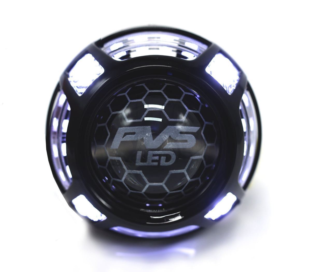 PVS Automotive - Black LED Headlights to Suit Toyota LandCruiser 70 Series - 4X4OC™ | 4x4 Offroad Centre