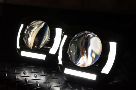 PVS Automotive - FlatBoy Switchback Shroud LED (Pair) - 4X4OC™ | 4x4 Offroad Centre