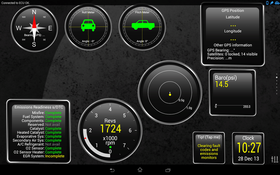 PVS Automotive - OBD2 Scan Gauge Tool Bluetooth Reader Module - 4X4OC™ | 4x4 Offroad Centre