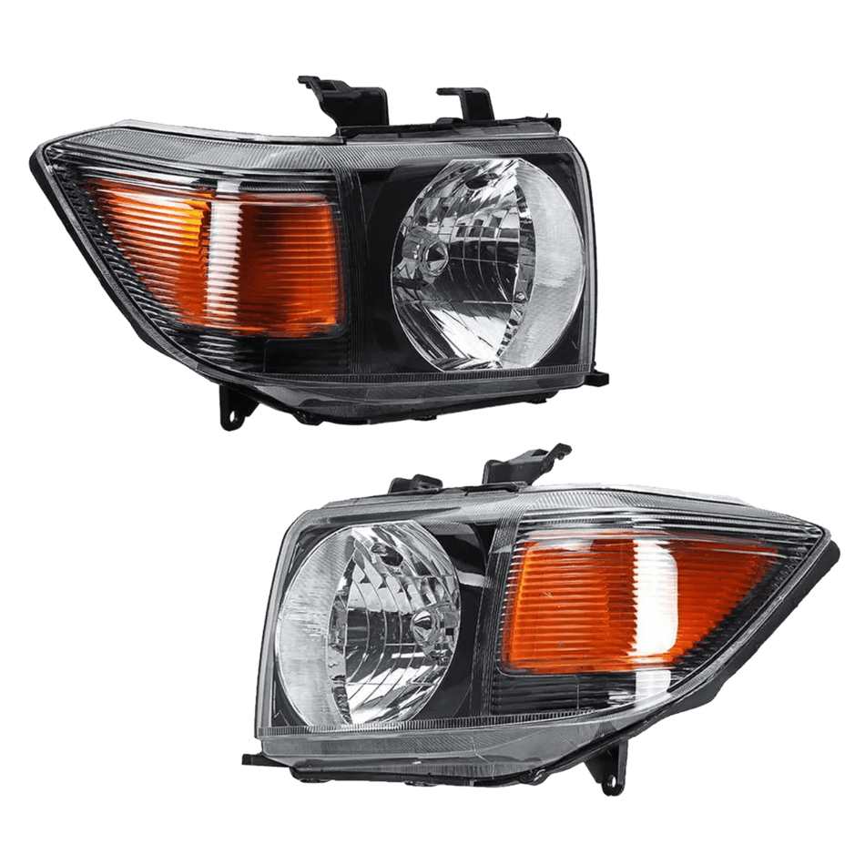 PVS Automotive - RTR JDM Pair Black 70th Anniversary Headlights for Toyota LandCruiser 70 Series - 4X4OC™ | 4x4 Offroad Centre