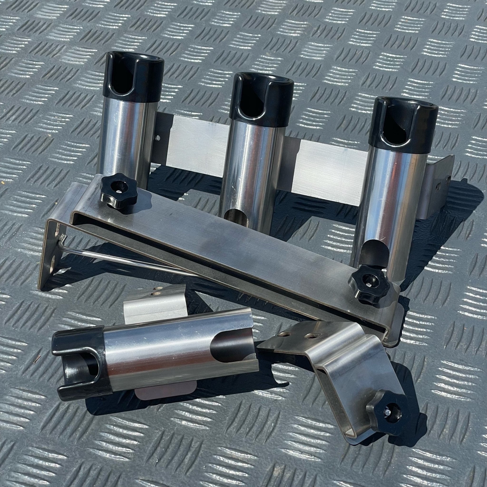 Rackless Awning Mount System - Rod Holder System - 4X4OC™ | 4x4 Offroad Centre