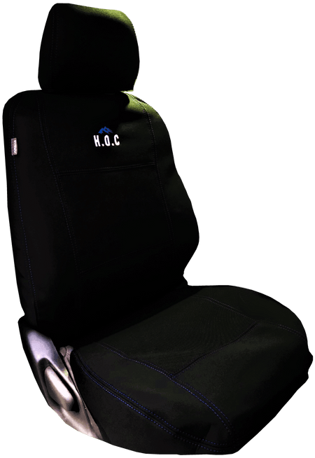 Razorback 4x4 - Hilux (7th & 8th Gen) Premium Neoprene Front Row Seat Covers | Hilux Owners Club - 4X4OC™ | 4x4 Offroad Centre