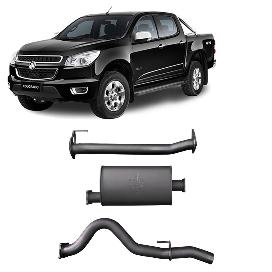 Redback - Redback Extreme Duty Exhaust for Holden Colorado RG 2.8L (09/2016 - on) - 4x4 Offroad Centre