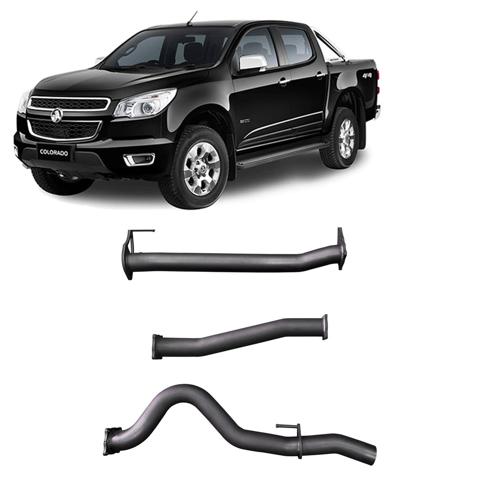 Redback - Redback Extreme Duty Exhaust for Holden Colorado RG 2.8L (09/2016 - on) - 4x4 Offroad Centre