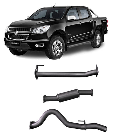Redback - Redback Extreme Duty Exhaust for Holden Colorado RG 2.8L (09/2016 - on) - 4x4 Offroad Centre