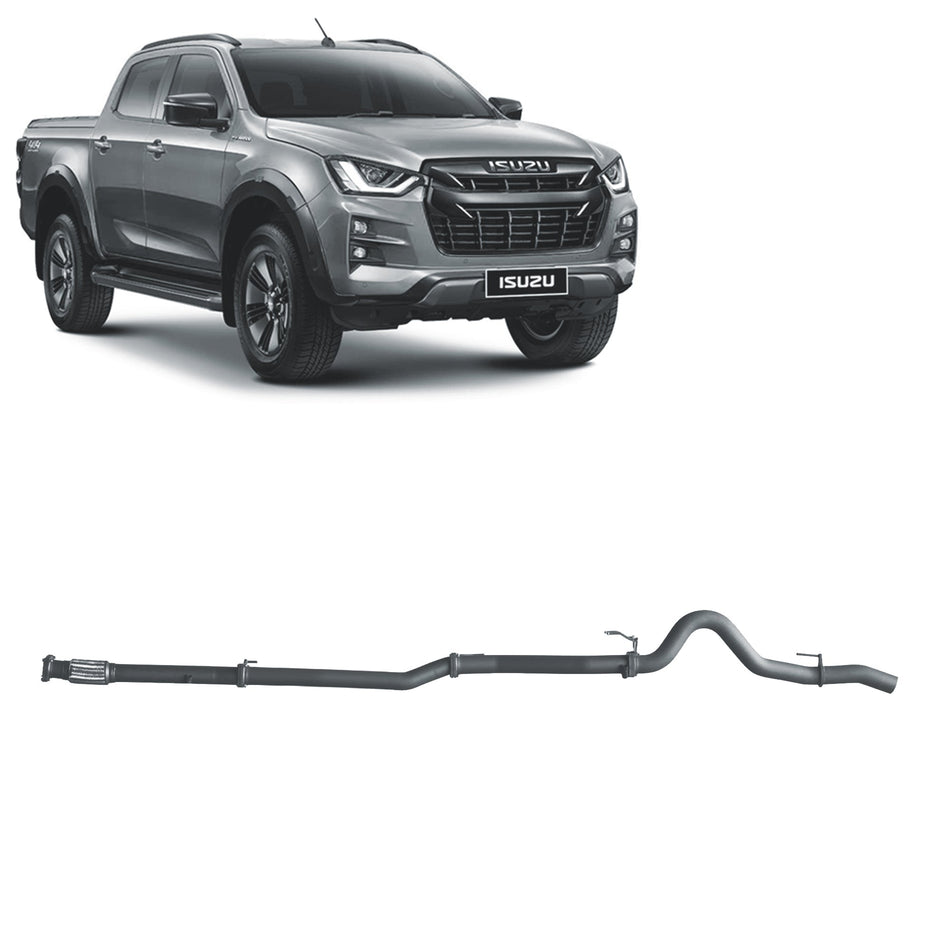 Redback - Redback Extreme Duty Exhaust for Isuzu D - MAX (07/2020 - on) - 4x4 Offroad Centre