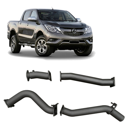 Redback - Redback Extreme Duty Exhaust for Mazda BT - 50 (07/2016 - 09/2020) - 4x4 Offroad Centre