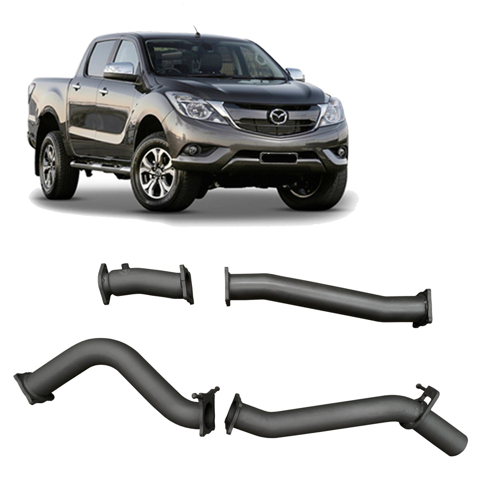 Redback - Redback Extreme Duty Exhaust for Mazda BT - 50 (07/2016 - 09/2020) - 4x4 Offroad Centre