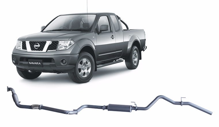 Redback - Redback Extreme Duty Exhaust for Nissan Navara D40 2.5L (01/2007 - 2015) - 4x4 Offroad Centre