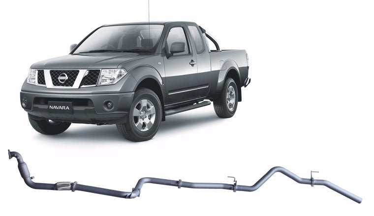 Redback - Redback Extreme Duty Exhaust for Nissan Navara D40 2.5L (01/2007 - 2015) - 4x4 Offroad Centre