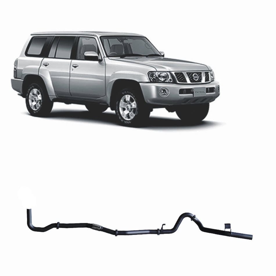 Redback - Redback Extreme Duty Exhaust for Nissan Patrol (05/1998 - 09/2007) - 4x4 Offroad Centre