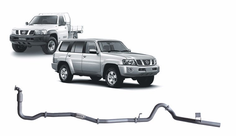 Redback - Redback Extreme Duty Exhaust for Nissan Patrol GU 3.0L (05/2000 - 10/2016) - 4x4 Offroad Centre