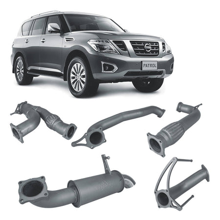 Redback - Redback Extreme Duty Exhaust for Nissan Patrol Y62 (02/2013 - on) - 4x4 Offroad Centre