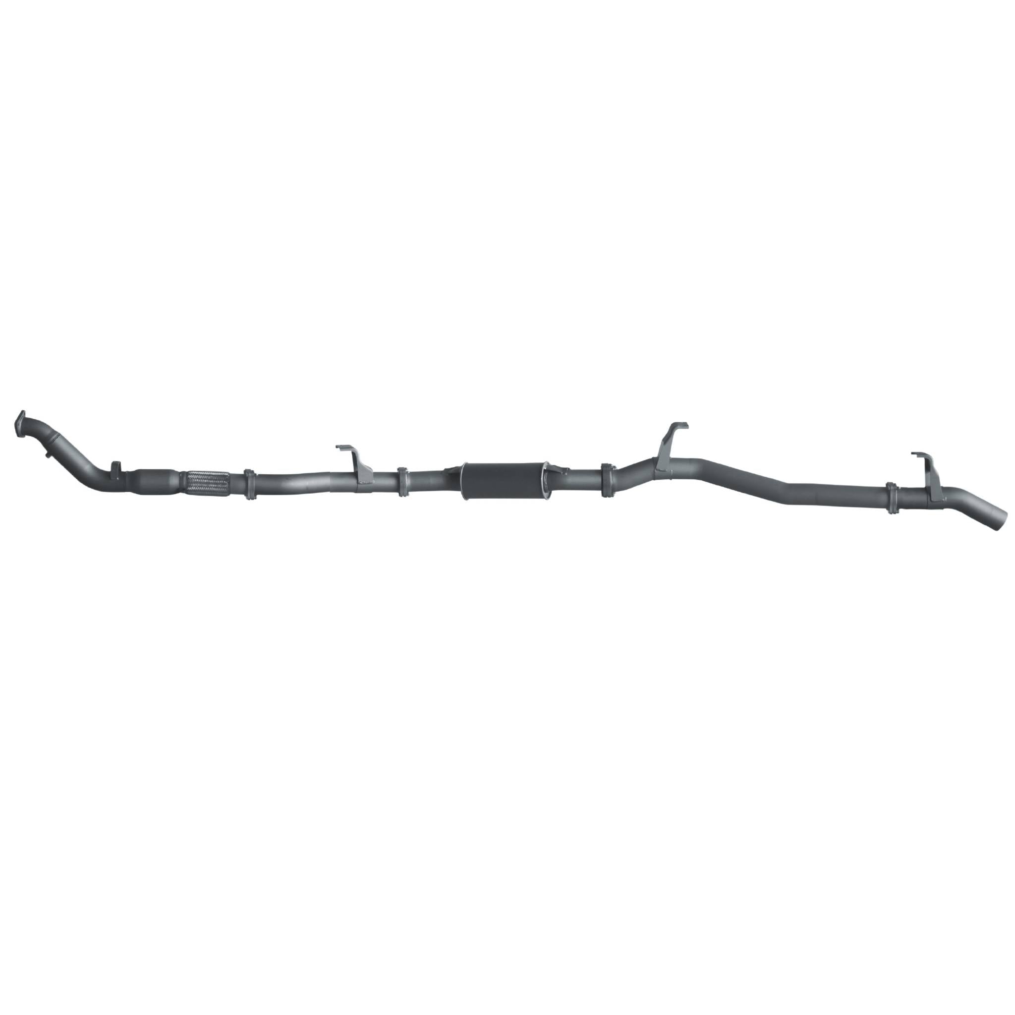 Redback - Redback Extreme Duty Exhaust for Toyota Landcruiser 76 Series Wagon with Auxiliary Fuel Tank (01/2007 - 10/2016) - 4X4OC™ | 4x4 Offroad Centre