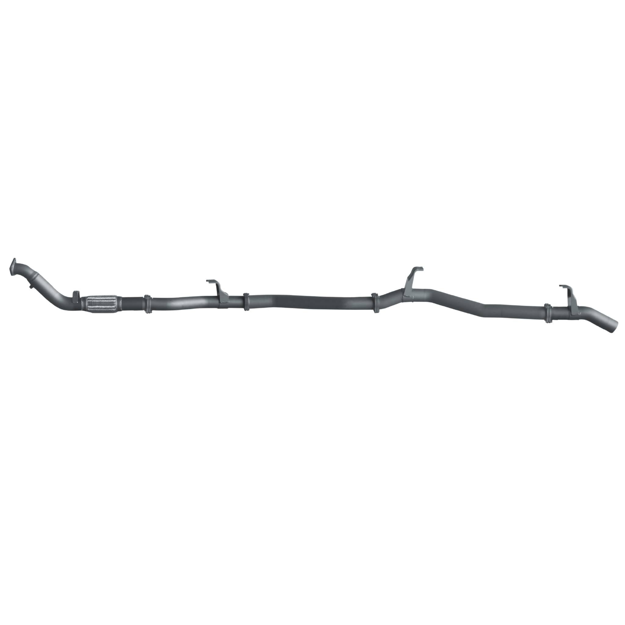 Redback - Redback Extreme Duty Exhaust for Toyota Landcruiser 76 Series Wagon with Auxiliary Fuel Tank (01/2007 - 10/2016) - 4x4 Offroad Centre