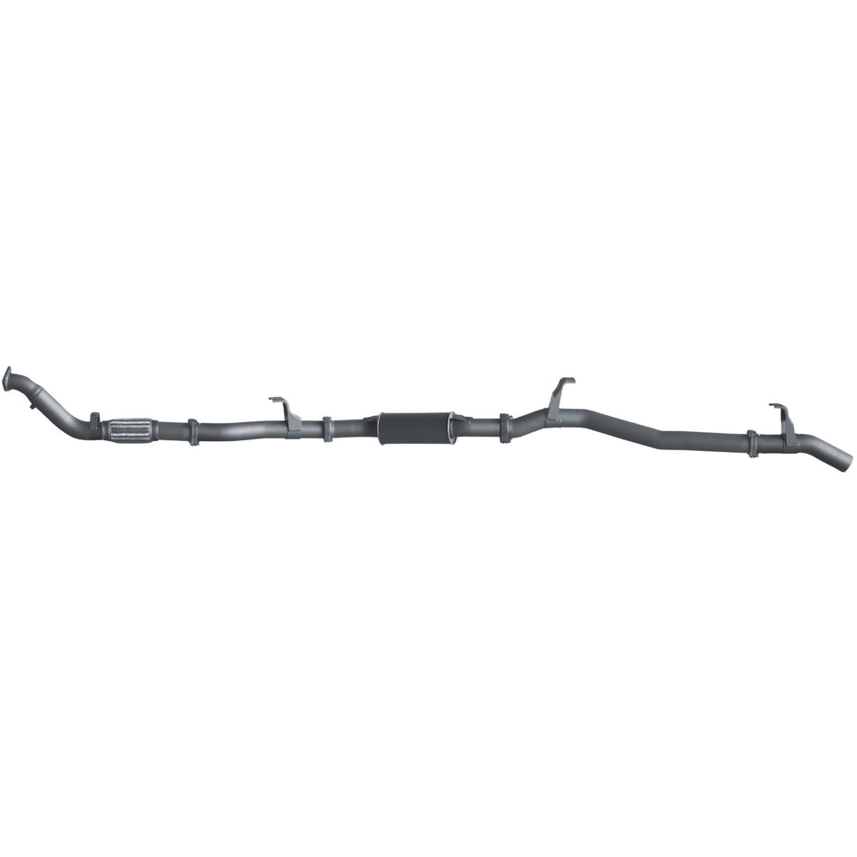Redback - Redback Extreme Duty Exhaust for Toyota Landcruiser 76 Series Wagon with Auxiliary Fuel Tank (01/2007 - 10/2016) - 4x4 Offroad Centre
