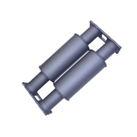 Redback - Redback Extreme Duty Twin Exhaust for Toyota Landcruiser 76 Series Wagon (11/2016 - on) - 4x4 Offroad Centre