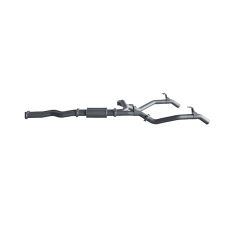 Redback - Redback Extreme Duty Twin Exhaust for Toyota Landcruiser 76 Series Wagon (11/2016 - on) - 4x4 Offroad Centre