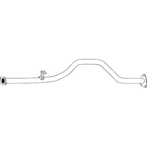 Redback - Redback Standard Replacement Exhaust for Toyota Landcruiser (01/1999 - 01/2007) - 4x4 Offroad Centre